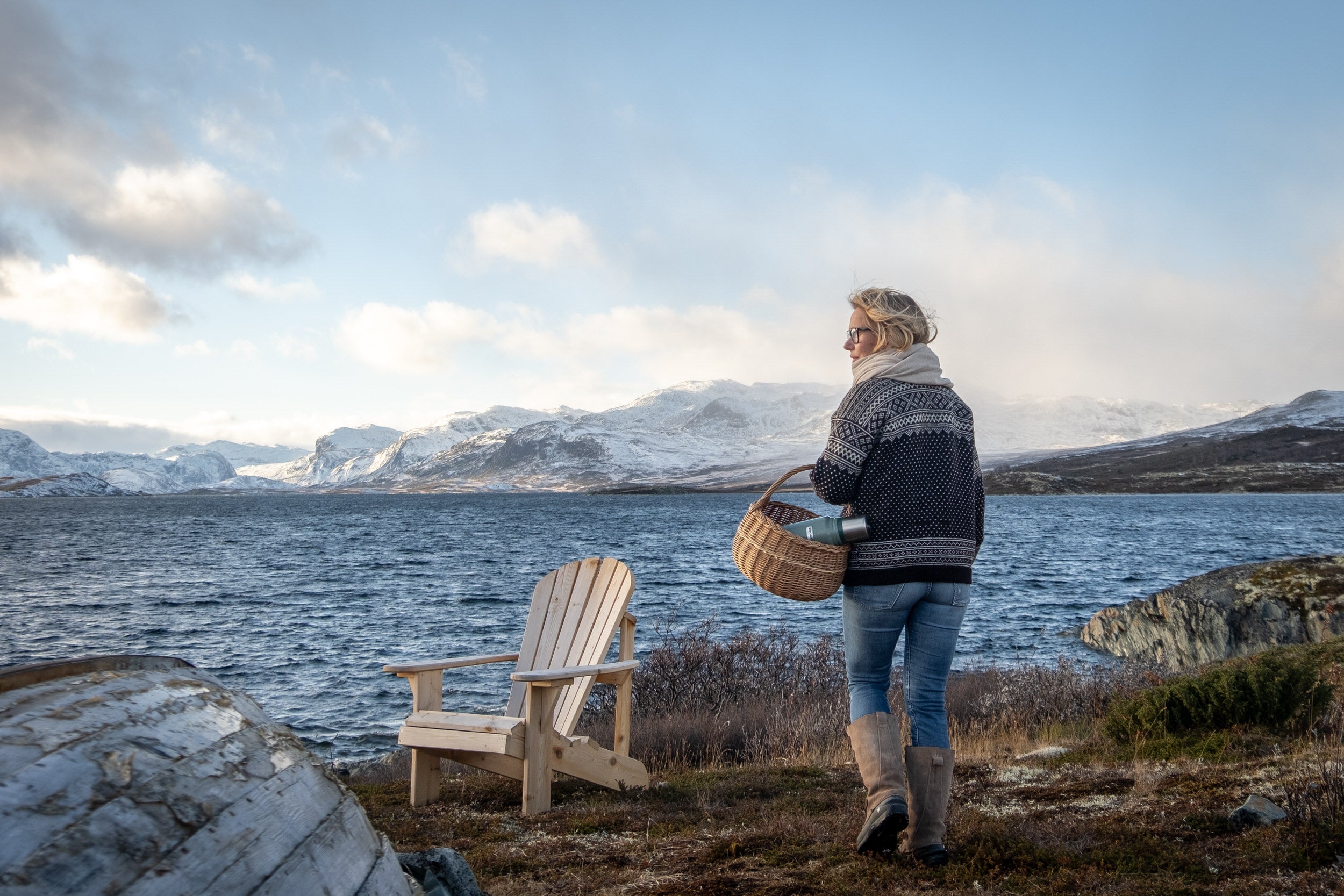 Utemøbler med på «Fjellhytta» (Tv2)
