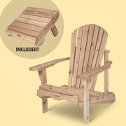 Pakkepris: Classic Hagestol + Fotskammel